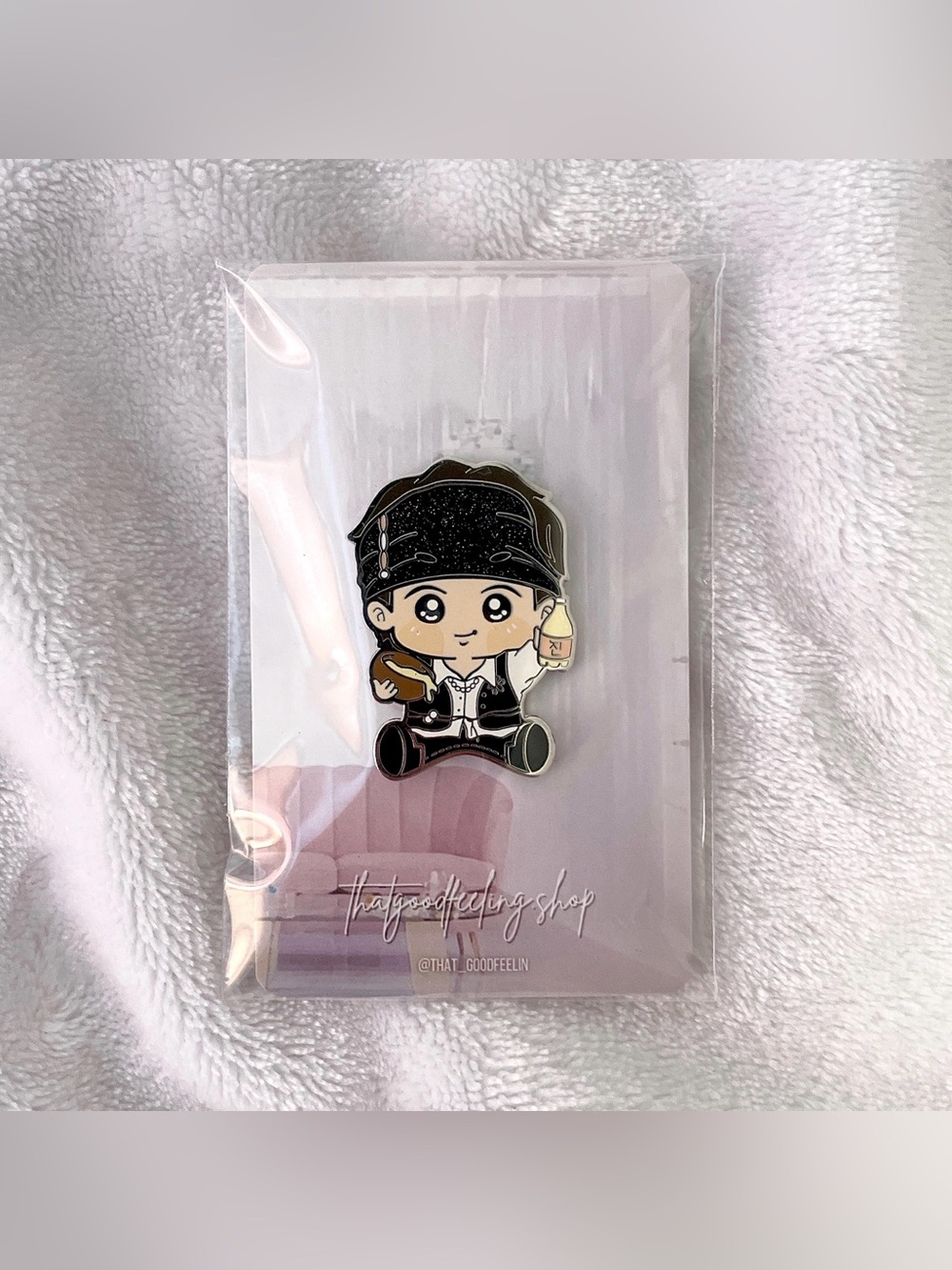 BTS Jin Chibi Pin